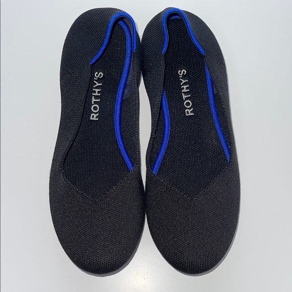 Rothy's Shoes - Rothy's The Flat Black textile ballet flats